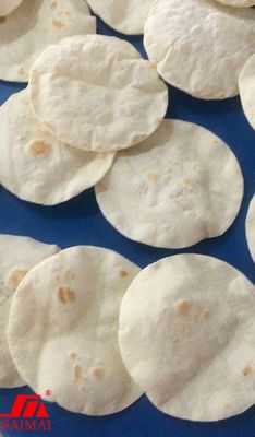 CE Industrial Flattened Dough Roti Pita Flat Bread Production Line